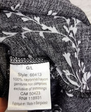 Load image into Gallery viewer, WOMENS SIZE LARGE - GUILTY, Babydoll, Black & White Floral Tank Dress NWT  - Faith and Love Thrift