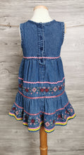 Load image into Gallery viewer, GIRL SIZE 2-3 YEARS - NEVADA DENIM BOHO DRESS EUC - Faith and Love Thrift