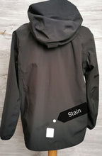 Load image into Gallery viewer, BOY SIZE 7/8 YEARS - REIMA Black Rain Jacket EUC - Faith and Love Thrift