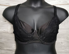 Load image into Gallery viewer, WOMENS SIZE 40D - JONES NEW YORK, Black, Wired Lace Bra EUC - Faith and Love Thrift