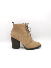 Load image into Gallery viewer, WOMENS SIZE 8 - Call it SPRING, Soft Tan, Ankle Boho Style, Lace-up Ankle Boots NWOT B23