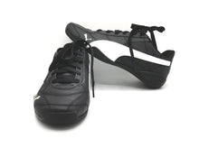 Load image into Gallery viewer, BOY SIZE 3.5 YOUTH - PUMA Tune Cat Sneakers EUC 
DESCRIPTION 
An update from the Tune Cat 2, this version remains a solid PUMA Motorsport style that balances bold looks with quiet confidence. This shrunken-down take on our grown-ups' Tune Cat sneaker – part of our motorsport collection – features a slim, streamlined silhouette and bold color pops perfect for your little racer. 
Style: 361208 02
Colour: Puma Black-Puma White