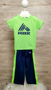 BABY BOY SIZE 18 MONTHS - RBX, 2 Piece Matching Outfit NWOT B7