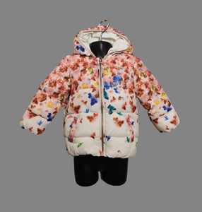 BABY GIRL SIZE 18-24 MONTHS - ZARA BabyGirl Collection, Floral Hooded Puffer Jacket VGUC

Super soft and cozy, lightweight puffer coat. Perfect for spring and fall weather.

Note* there are two stains - Please review all pictures for reference. 


