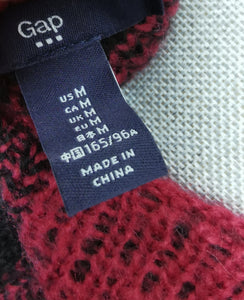 WOMENS SIZE MEDIUM - The GAP, Soft Knit Blend, Boatneck Sweater EUC B53