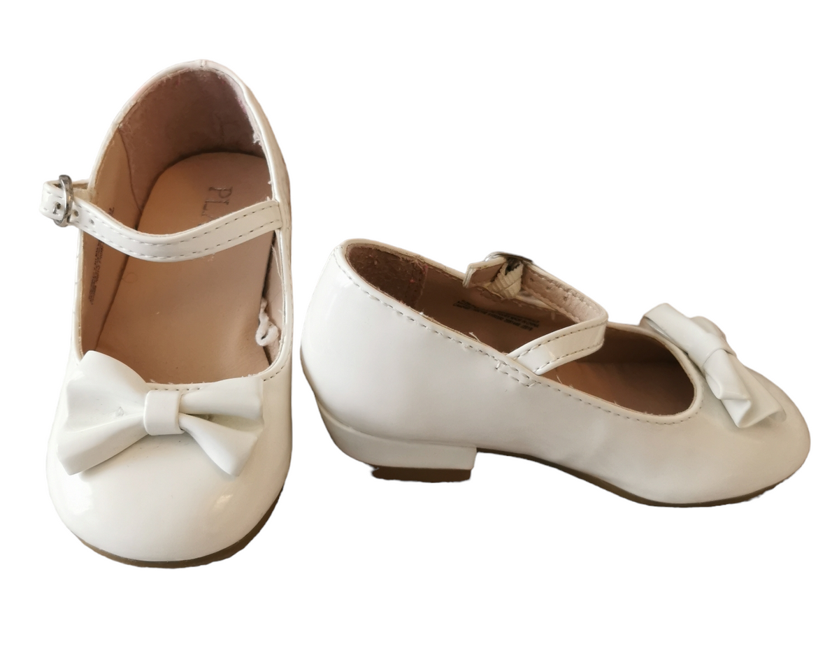 Girls white dress shoes size 2 discount