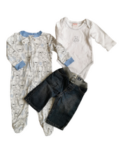Load image into Gallery viewer, BABY BOY SIZE 6/9 MONTHS - KOALABABY & CHILDREN'S PLACE, 3 Piece Mix N Match Fall Outfit EUC / NWOT B14