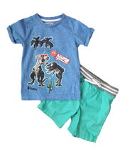 Load image into Gallery viewer, BABY BOY SIZE 18/24 MONTHS - 2 Piece Mix N Match Summer Outfit EUC B14