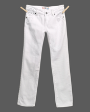 Load image into Gallery viewer, GIRL SIZE 8 YEARS - ROXY, White Jeans VGUC B15