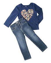 Load image into Gallery viewer, GIRL SIZE 4 YEARS - JORDACHE & CRAZY 8, 2 Piece Mix N Match Outfit EUC B15