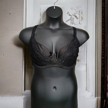 Load image into Gallery viewer, WOMENS SIZE 40D - JONES NEW YORK, Black Wired Lace Bra EUC B20