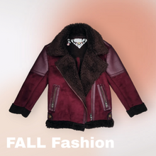 Load image into Gallery viewer, GIRL SIZE 6 YEARS - NEXT UK BRAND, Asymmetrical Jacket, Fall / Winter Wear EUC B28