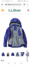 Load image into Gallery viewer, GIRL SIZE MEDIUM (5-6 YEARS) LL BEAN JACKET - LIKE NEW CONDITION - Faith and Love Thrift