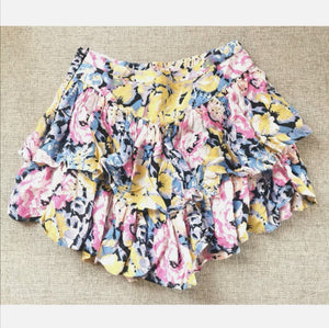 WOMENS SIZE 2 KIMCHI BLUE FLORAL SKIRT NWOT - Faith and Love Thrift