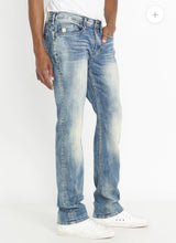 Load image into Gallery viewer, BOY SIZE 12 YEARS - BUFFALO DRIVEN X STRAIGHT JEANS VGUC - Faith and Love Thrift