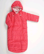 Load image into Gallery viewer, BABY GIRL SIZE 6/9 MONTHS - MEXX, WARM FLEECE LINED WINTER CAR SEAT BUNTING BAG EUC  - Faith and Love Thrift