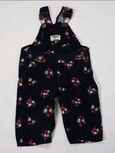 Load image into Gallery viewer, BABY GIRL SIZE 6 MONTHS - OSHKOSH, Soft Corduroy Overalls, Floral EUC - Faith and Love Thrift
