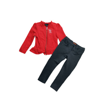 Load image into Gallery viewer, GIRL SIZE 4 YEARS - 7 for all Mankind & Calvin Klein, Mix N Match Outfit, Soft Sweater & Soft Pants EUC - Faith and Love Thrift