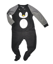 Load image into Gallery viewer, BOY Size 2T - Carters Fleece Onesie (Penguin) EUC - Faith and Love Thrift