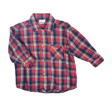Load image into Gallery viewer, BOY SIZE 2T - OSHKOSH, FLANNEL DRESS SHIRT EUC - Faith and Love Thrift