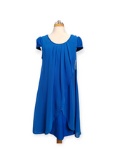 Load image into Gallery viewer, WOMENS SIZE XS - BLUE SAND, &#39;Made in Italy&#39; Chiffon Dress EUC B53