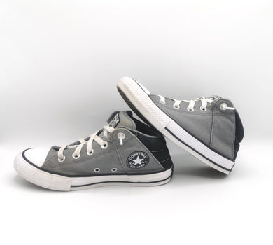 BOY SIZE 4 YOUTH JUNIOR - CONVERSE, All Star, Chuck Taylor Mid Top Shoes EUC B59