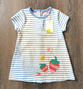 BABY GIRL SIZE 3/6 MONTHS - BABY BODEN Soft Cotton Dress NWT B38