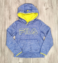 Load image into Gallery viewer, GIRL SIZE LARGE (10/12 YEARS) FILA, Athletic Pullover Hoodie VGUC B36