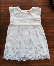Load image into Gallery viewer, BABY GIRL SIZE 3/6 MONTHS - S.OLIVER UK Brand, Stripped Babydoll Dress EUC B37