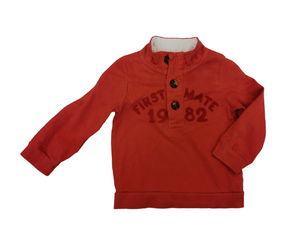 BABY BOY SIZE 18/24 MONTHS - JOE FRESH, Graphic Pullover Sweater VGUC B31