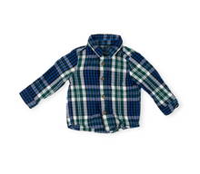 Load image into Gallery viewer, BABY BOY SIZE 12/18 MONTHS - JOE FRESH, Long-sleeve Flannel Dress Shirt EUC B34
