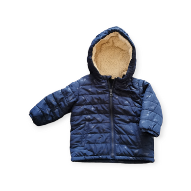 BABY BOY SIZE 12/18 MONTHS - Baby GAP, Hooded Spring or Fall Jacket VGUC B41