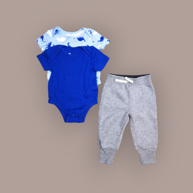BABY BOY SIZE 6/12 MONTHS - JOE FRESH, 3 Piece Mix N Match Outfit EUC / NWOT B7