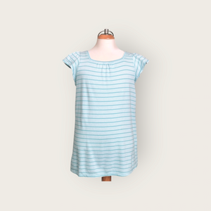 GIRL SIZE 130 (6/7 YEARS) - UNIQLO KIDS, Soft & Cozy Cap Sleeve Tunic T-Shirt EUC B42