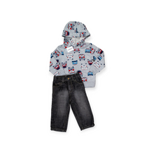 Load image into Gallery viewer, BOY SIZE 2 YEARS - ROCAWEAR &amp; CARTERS, 2 Piece Mix N Match Fall Outfit NWT / EUC B7