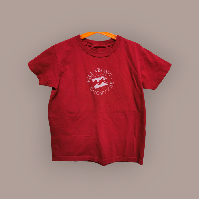 BOY SIZE 6 YEARS - BILLABONG, Organic Cotton T-shirt EUC B49