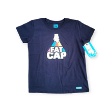 Load image into Gallery viewer, BOY SIZE LARGE (12/14 YEARS) - KIDROBOT Graphic Fat Cap T-shirt NWT B49