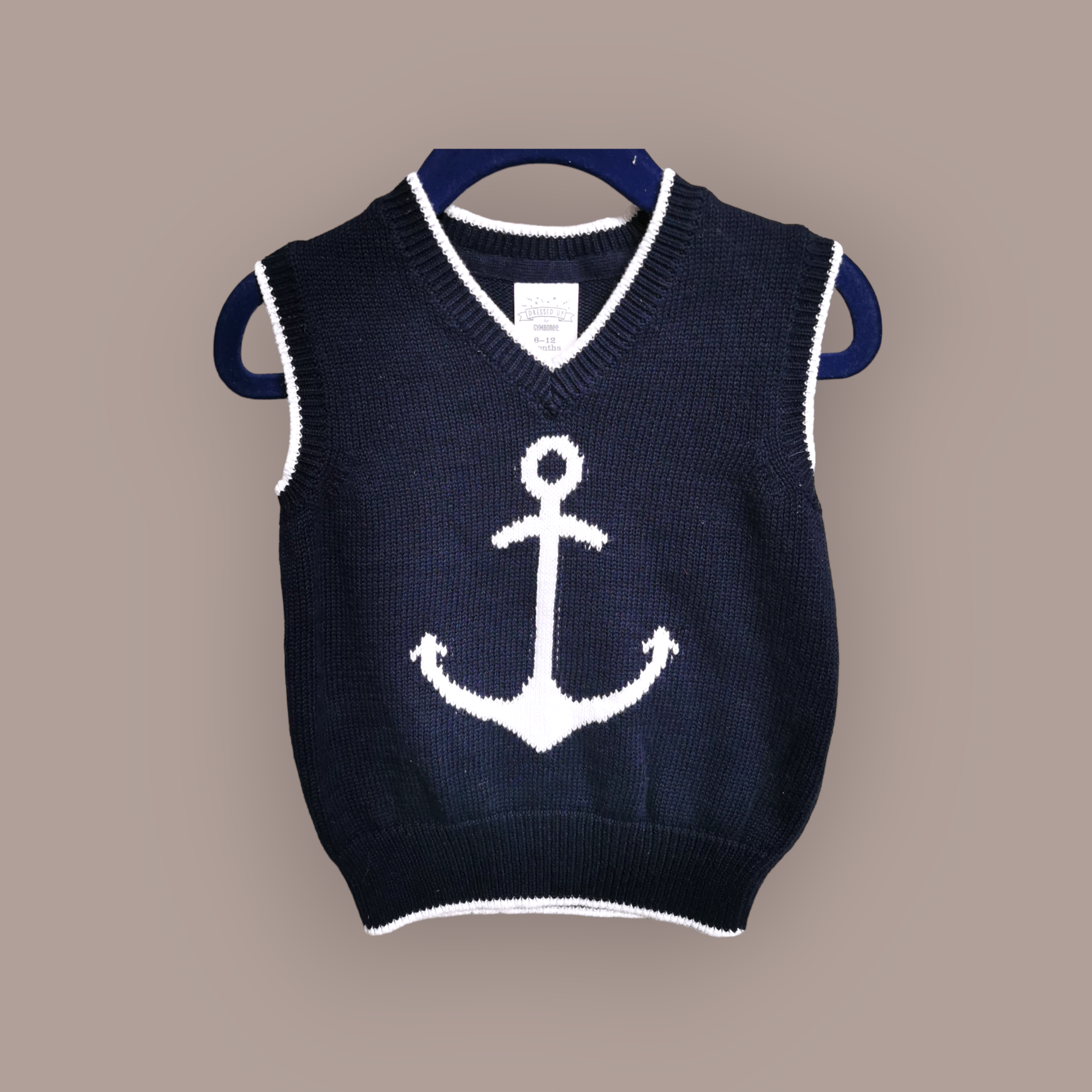 BABY BOY SIZE 6/12 MONTHS - GYMBOREE, Soft Knit Cotton Sweater Vest EU –  Faith and Love Thrift