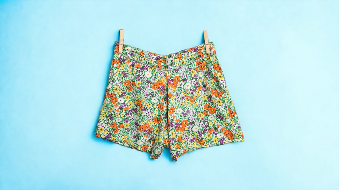 GIRL SIZE XL (14 YEARS) - DEX, Floral Bohemian Shorts NWT B51