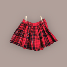 Load image into Gallery viewer, GIRL SIZE 10 YEARS - CHILDREN&#39;S PLACE, Pleated Plaid Skirt EUC B52