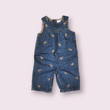Load image into Gallery viewer, BABY GIRL SIZE 3/6 MONTHS - GYMBOREE, Unicorn Overalls, Cotton VGUC B55
