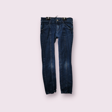 GIRL SIZE 9 YEARS - GYMBOREE, Darkwash, Skinny Jeans EUC B56