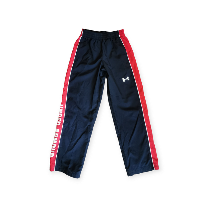 BOY SIZE MEDIUM (8/10 YEARS) - UNDER ARMOUR, Loose Fit, Lined Track Pants VGUC B56