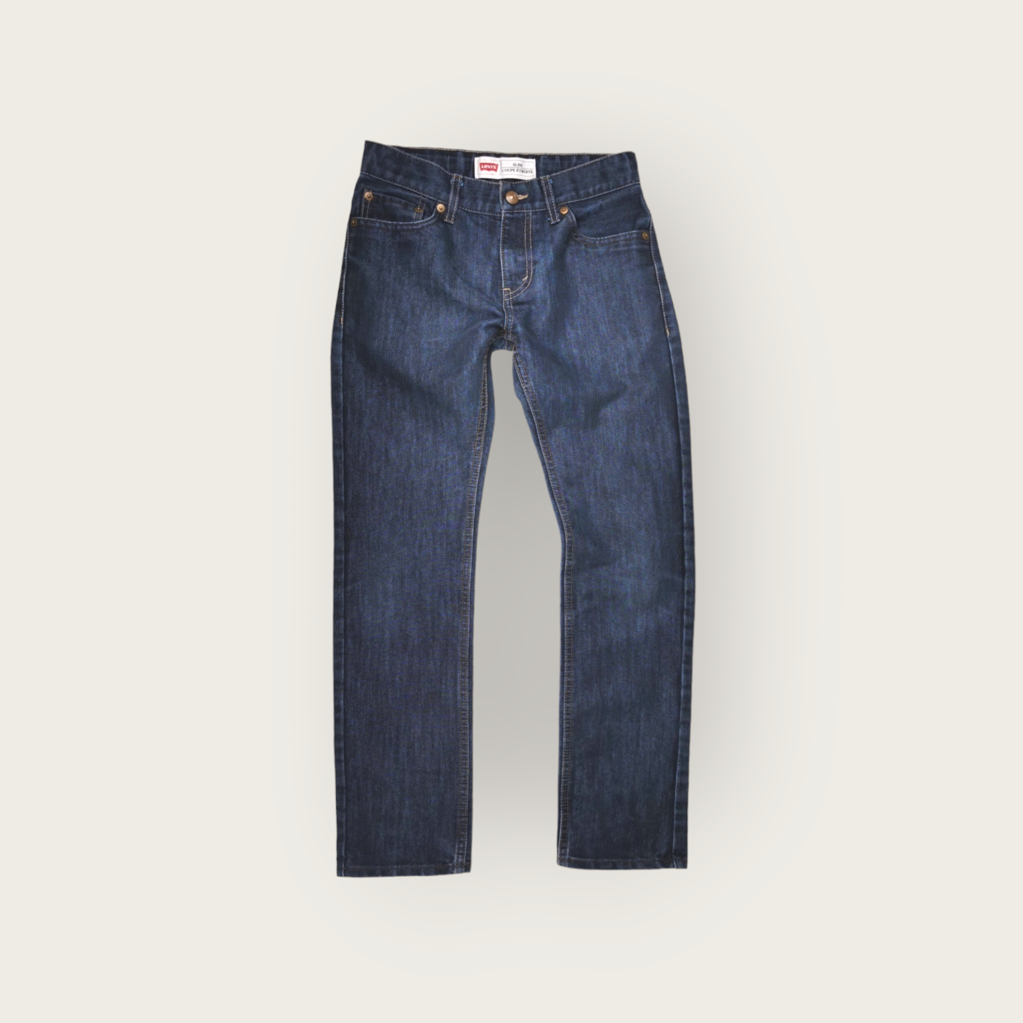 BOY SIZE 14 YEARS LEVI S 511 Slim Fit Dark Wash Jeans EUC B57 Faith and Love Thrift