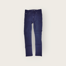 Load image into Gallery viewer, UNISEX SIZE 14 YEARS - H&amp;M, Highrise Super Skinny Jeans, Dark Blue, Stretchy VGUC B57