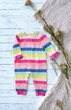 Load image into Gallery viewer, BABY GIRL SIZE 6/12 MONTHS - Baby GAP, Soft Knit Romper EUC B11