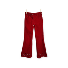 Load image into Gallery viewer, GIRL SIZE 9 YEARS - GYMBOREE, Corduroy, Red Flared Pants EUC B4