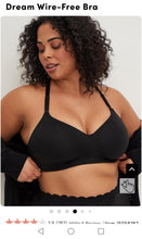 Load image into Gallery viewer, WOMENS SIZE 40C - TORRID, Dream Wire-Free Bra, Black Lace EUC B58