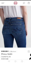 Load image into Gallery viewer, WOMENS SIZE 30R
- AG ADRIANO GOLDSCHMIED, Designer Fashion, The Stilt Cigarette Jeans EUC B58