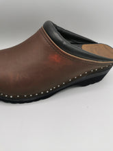 Load image into Gallery viewer, WOMENS SIZE 37 (6.5) - TROENTORP, Monet Leather Clogs VGUC B60